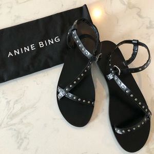 Anine Bing Rocco Flat Sandals